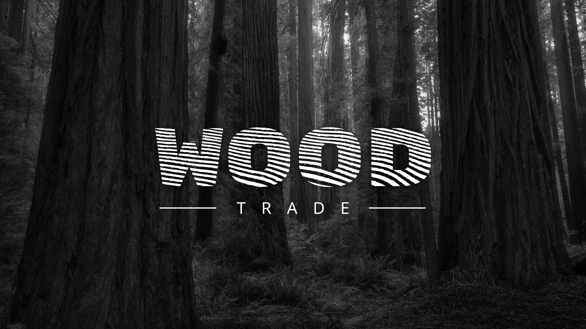 Разработка логотипа для компании «Wood Trade» в Майском